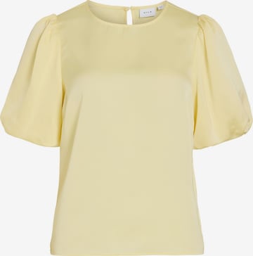 Camicia da donna 'VIELLETTE' di VILA in giallo: frontale