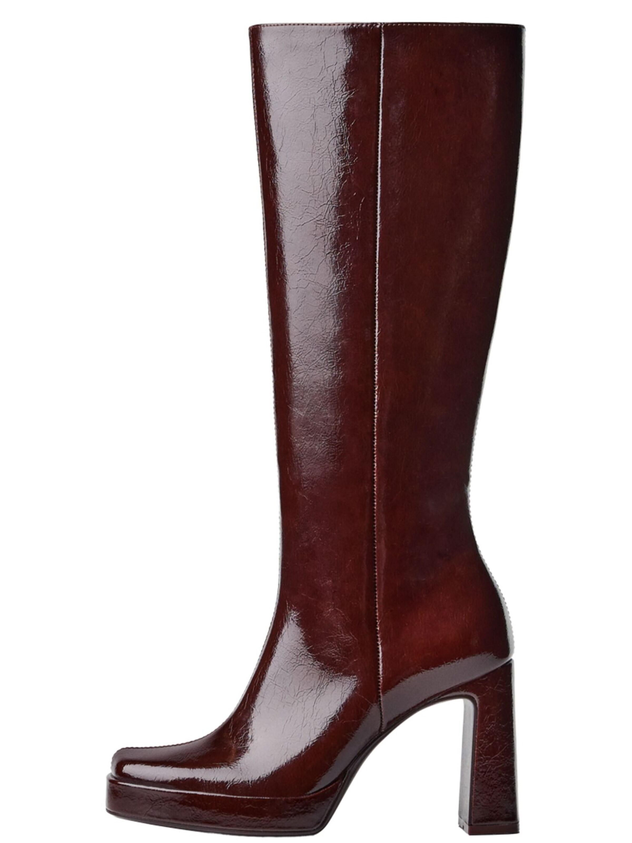 Bershka Boots in Red