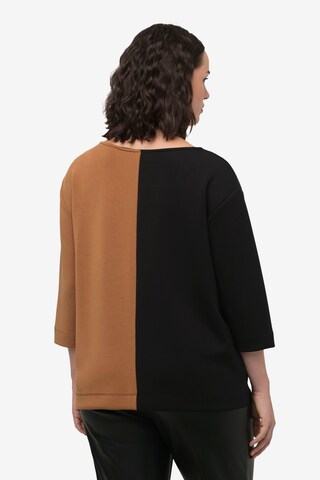 Ulla Popken Sweatshirt in Brown