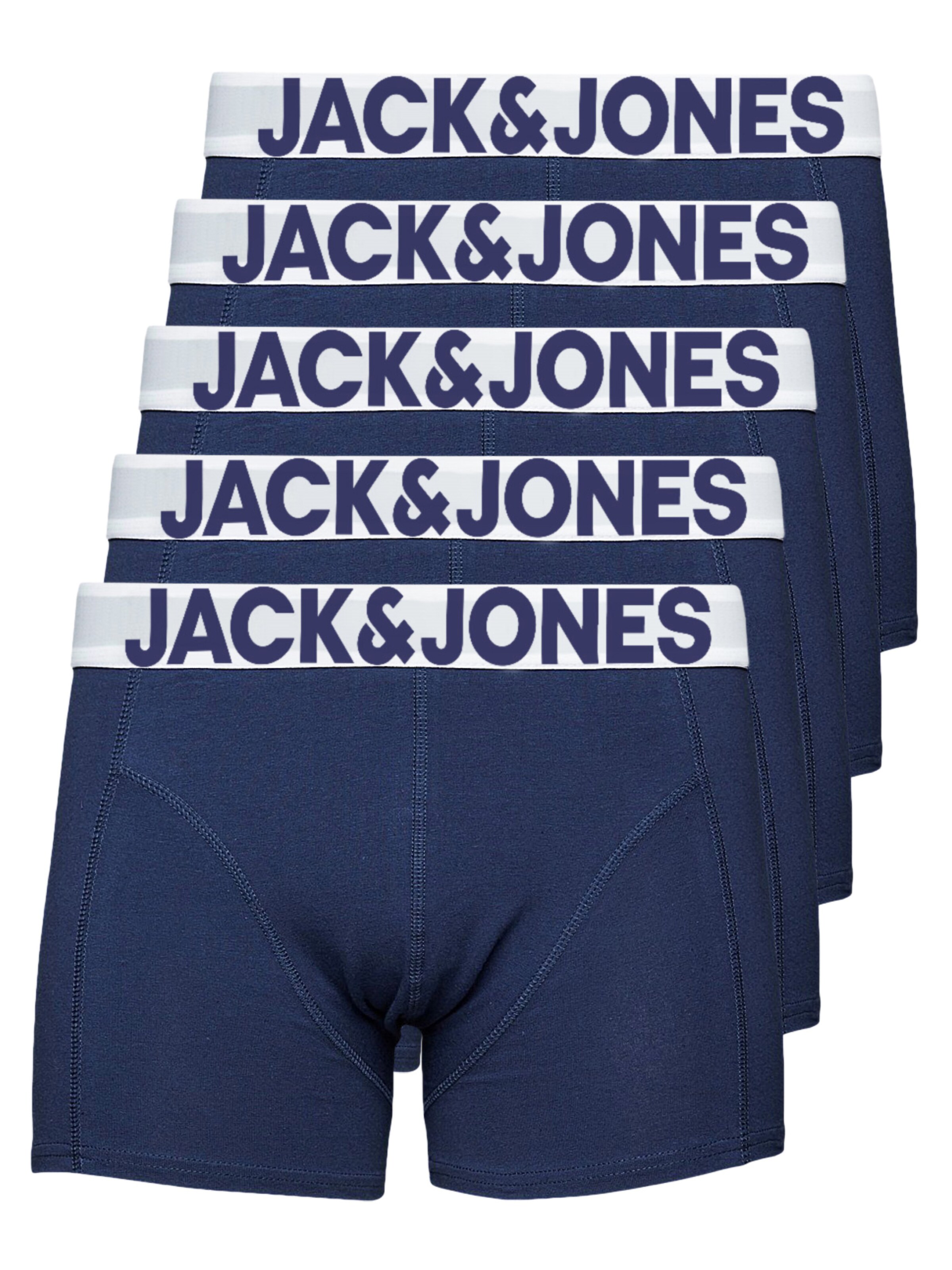 JACK & JONES Boxer shorts 'JJSolid' in Blue: front