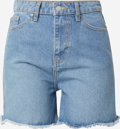 Jeans Nasty Gal pe albastru deschis, Vizualizare produs