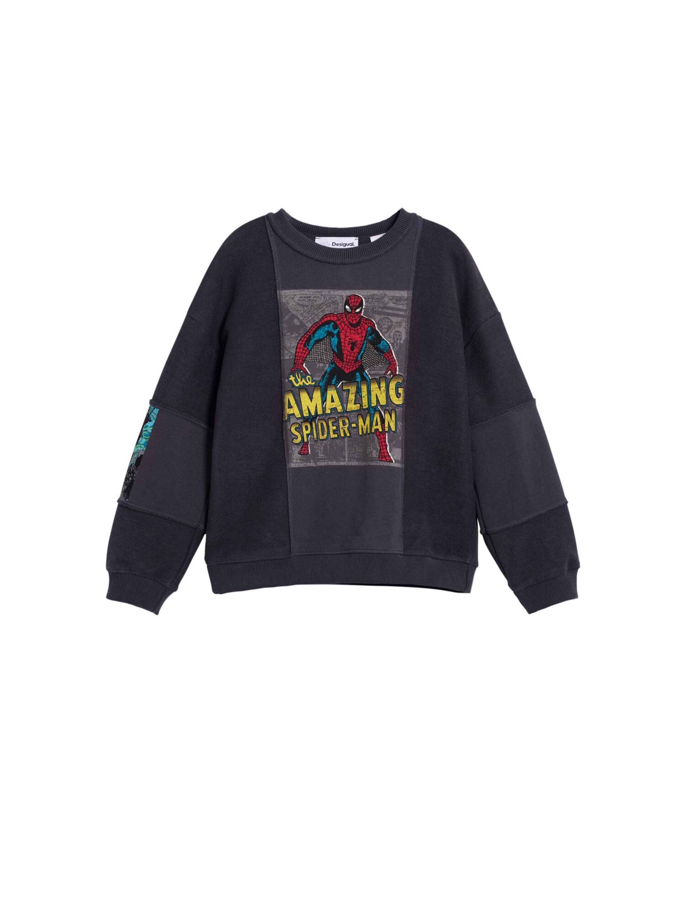 Desigual Sweatshirt in Zwart: voorkant