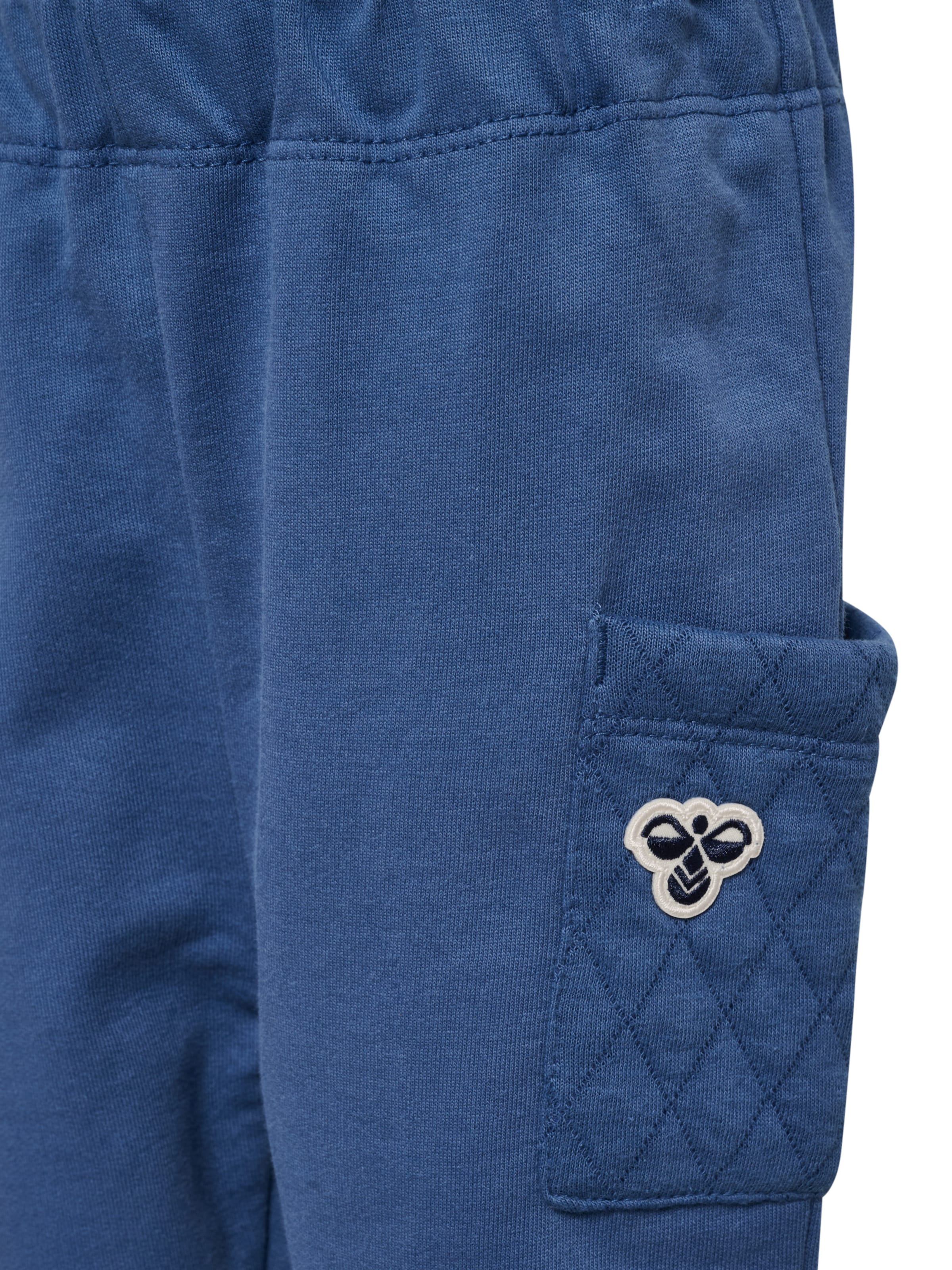 Hummel Tapered Broek in Blauw