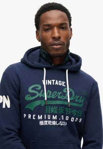 Superdry Sweatshirt in Blauw