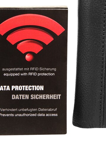 BODENSCHATZ Wallet 'Bodenschatz Geldbörse' in Black