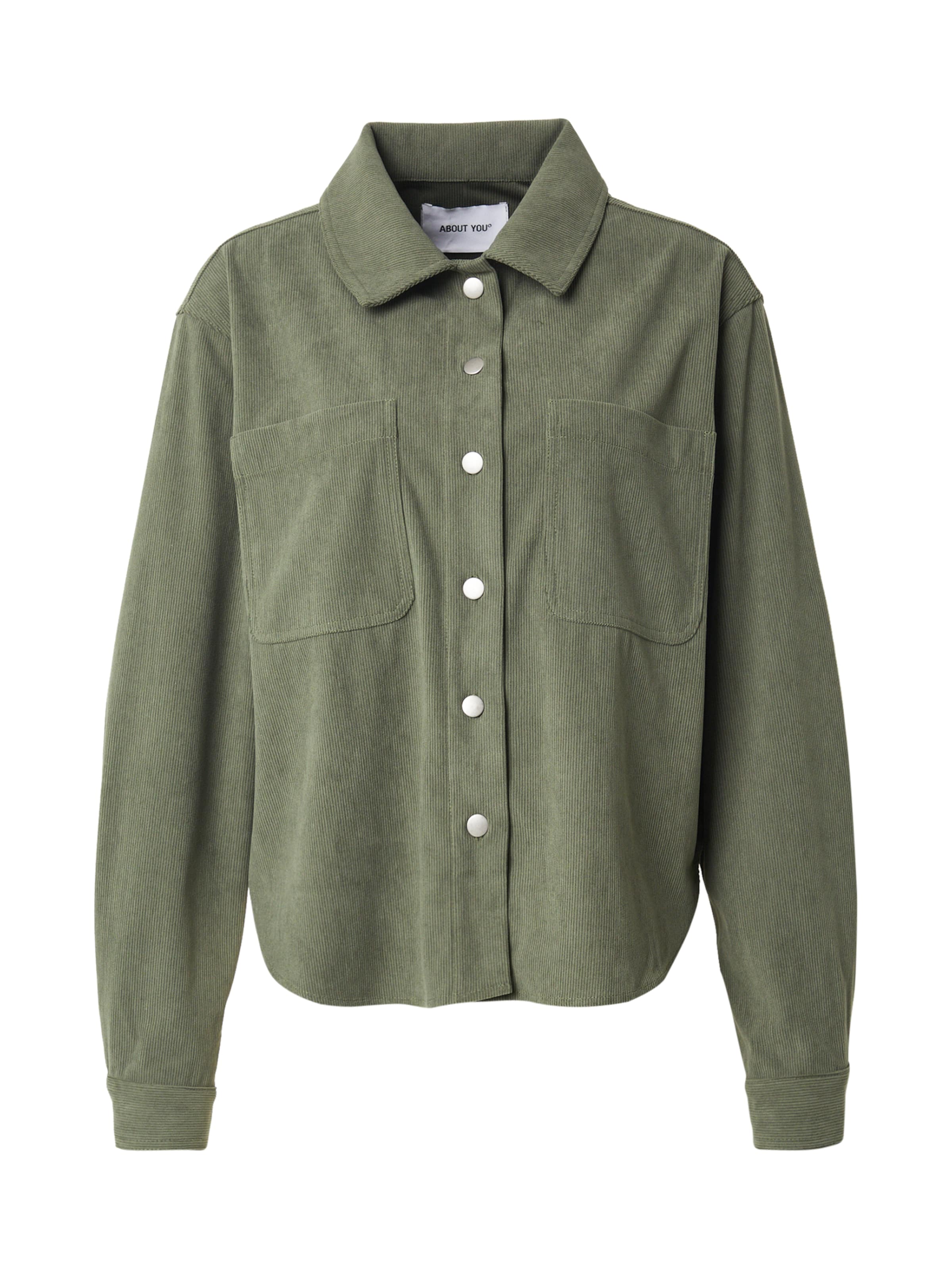 ABOUT YOU Блуза 'Darlin' в зелено: отпред