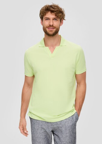 s.Oliver Poloshirt in Grün: Vorderseite