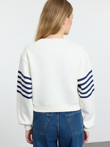 Trendyol Sweatshirt in Beige