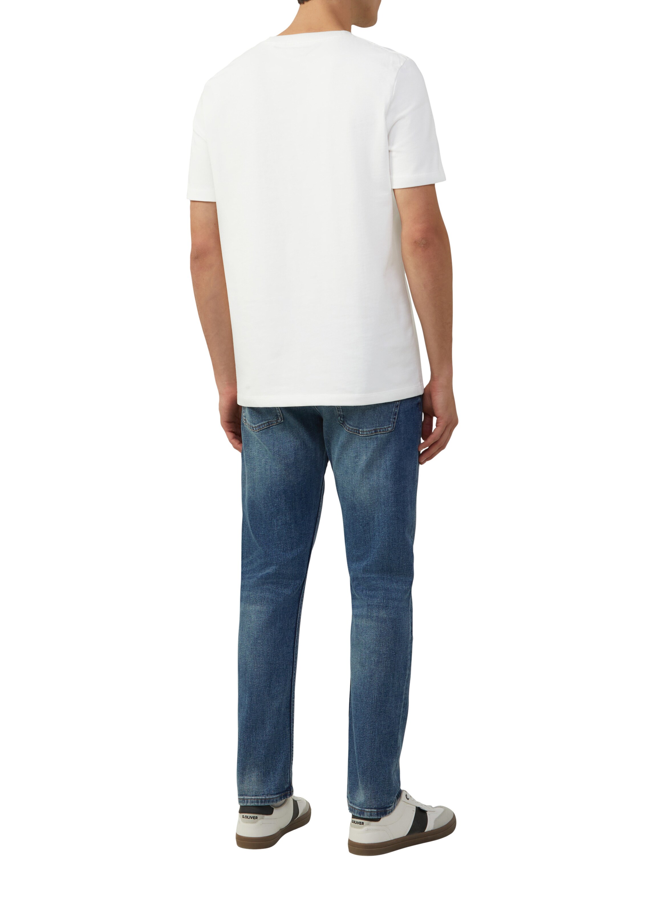 T-Shirt s.Oliver en blanc