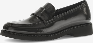 GABOR Classic Flats in Black: front