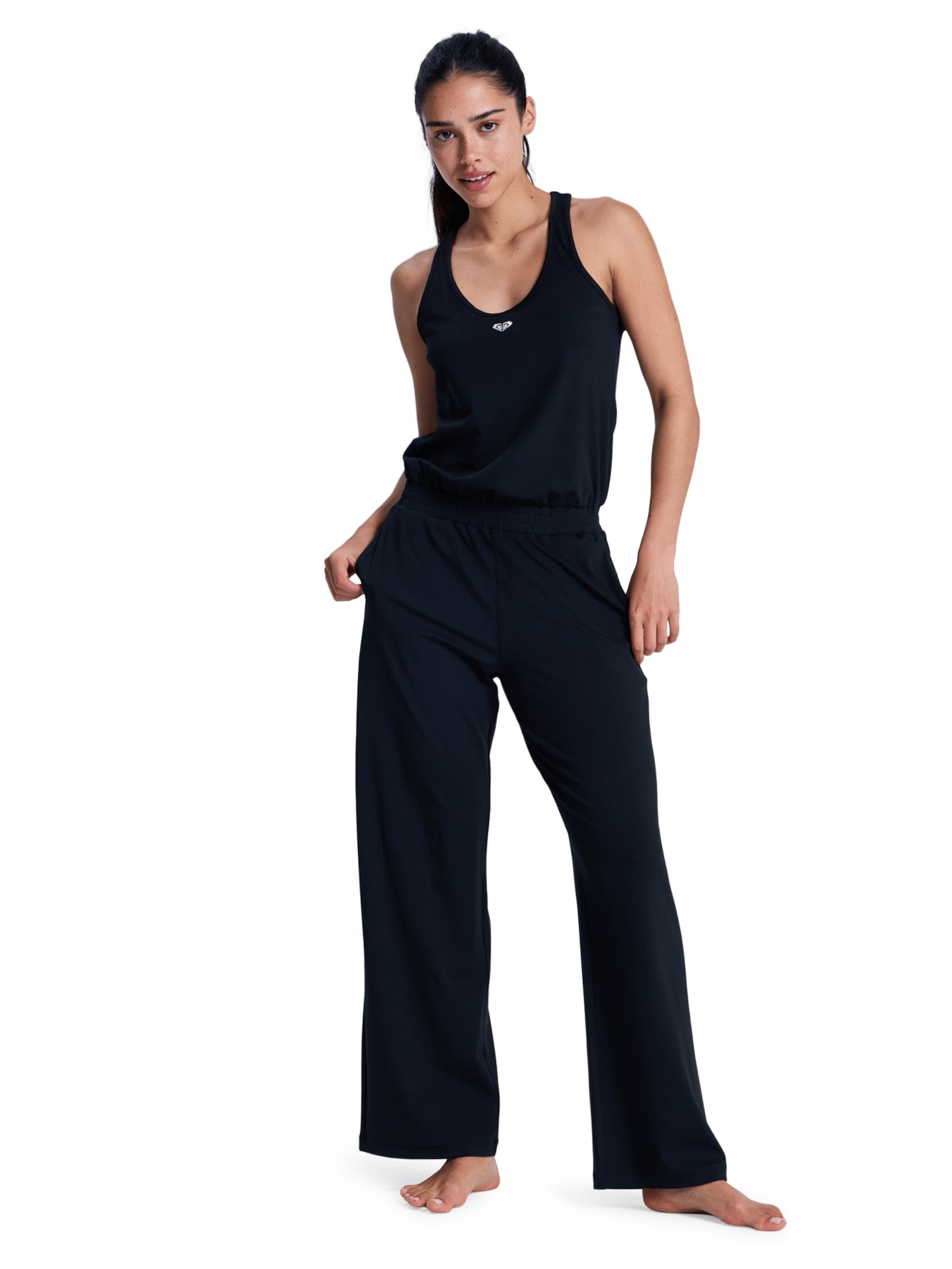 ROXY Jumpsuit 'Rise & Vibe' in Blue: front
