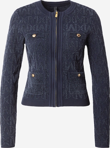 Geacă tricotată 'NALIYA' de la GUESS by Marciano pe albastru: față