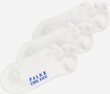 Chaussettes FALKE en blanc : devant