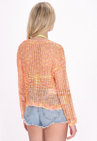 Pull-over IZIA en orange