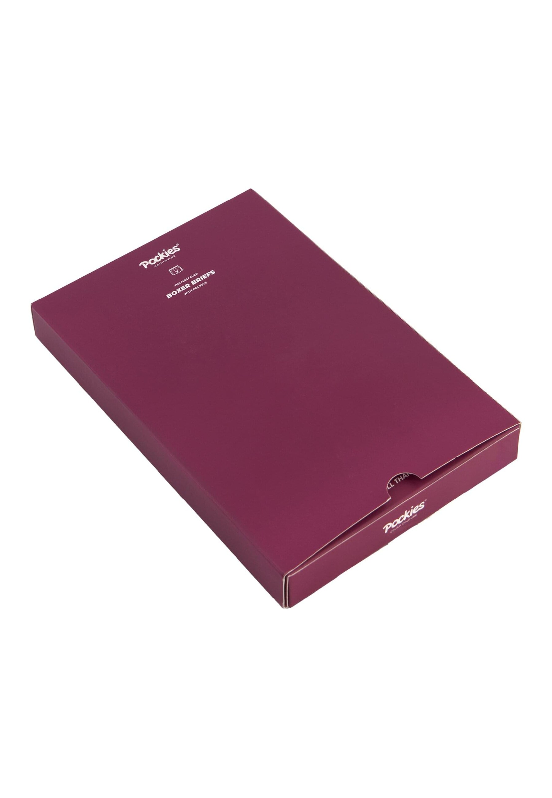 Boxer 'Burgundy Briefs' di Pockies in rosso