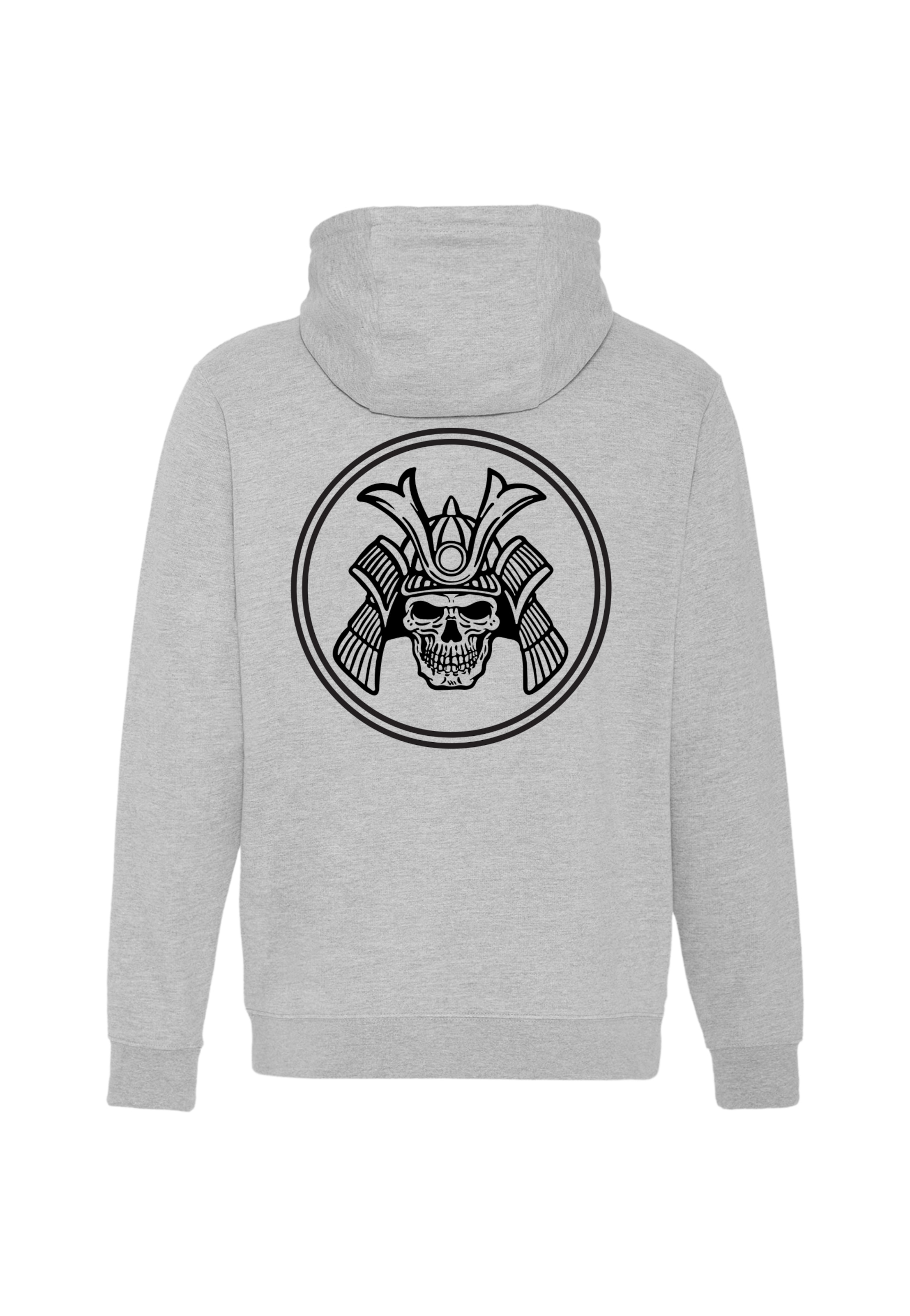 Oldskull Sweat jacket in Grey: front