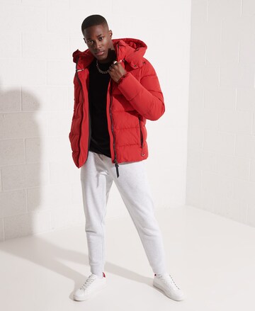 Superdry Winter Jacket 'Mountain' in Red