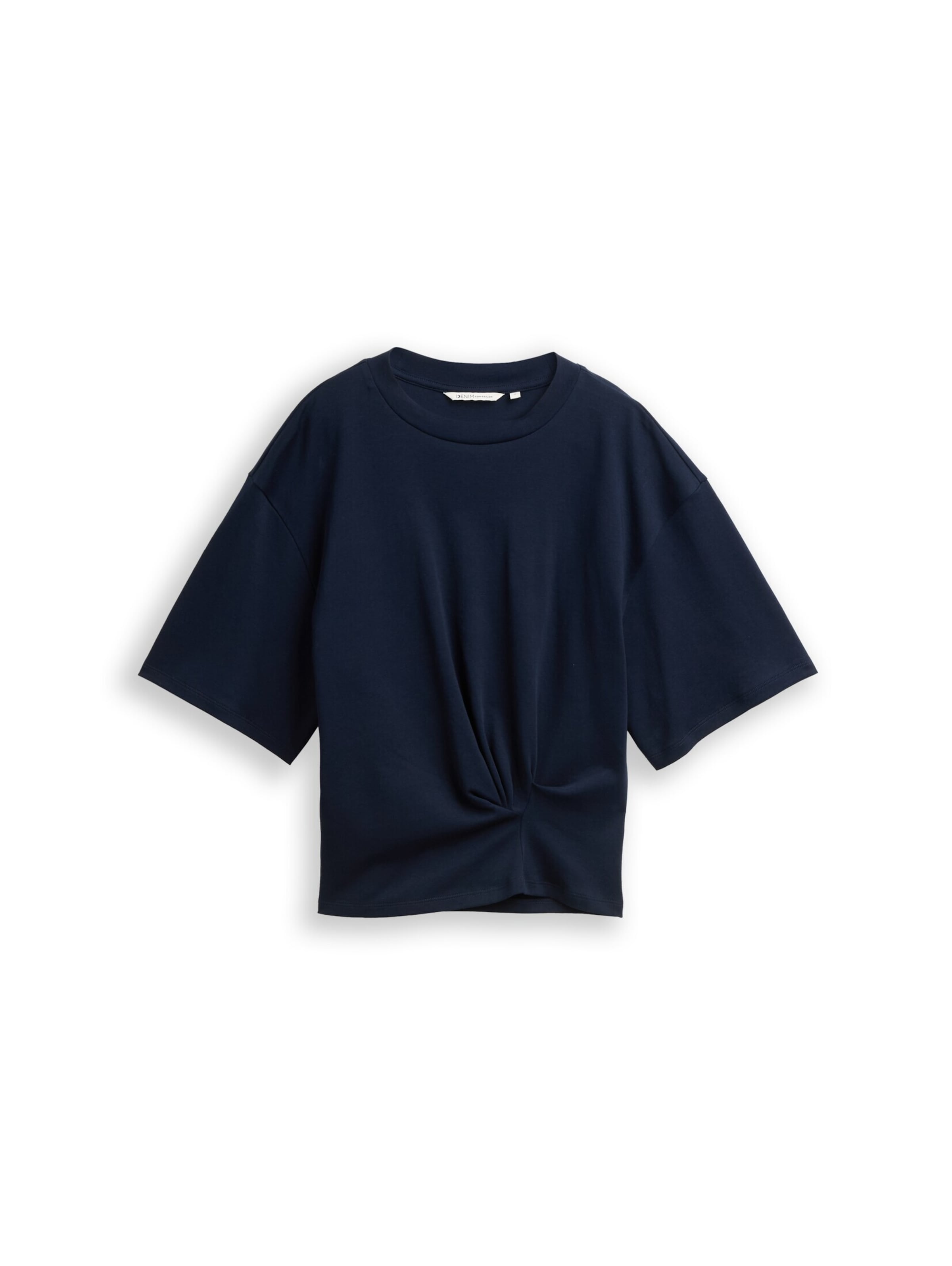 T-shirt TOM TAILOR DENIM en bleu : devant
