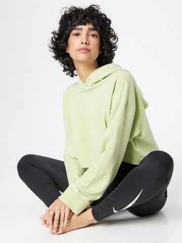 NIKE Sport sweatshirt i gul