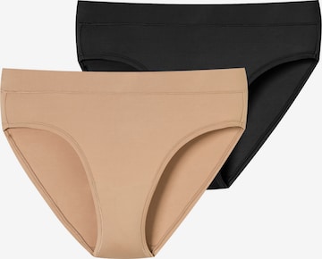 SCHIESSER Rioslip ' Unique Micro ' in Beige: Vorderseite