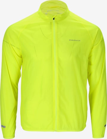 ENDURANCE Athletic Jacket 'Imile' in Yellow: front