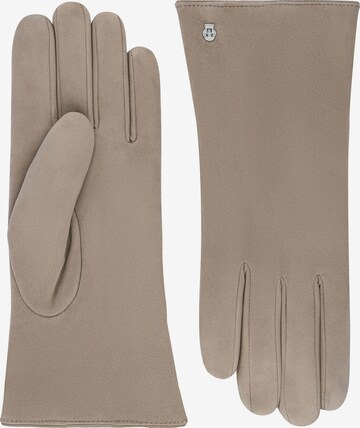 Gants 'KIEW' Roeckl en marron : devant
