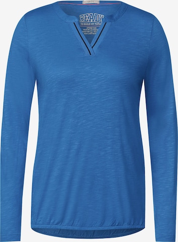 CECIL Shirt in Blauw: voorkant