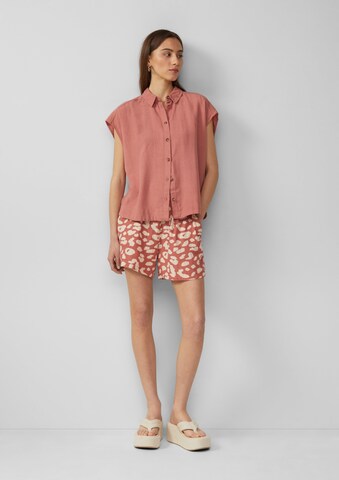 Chemisier QS en orange