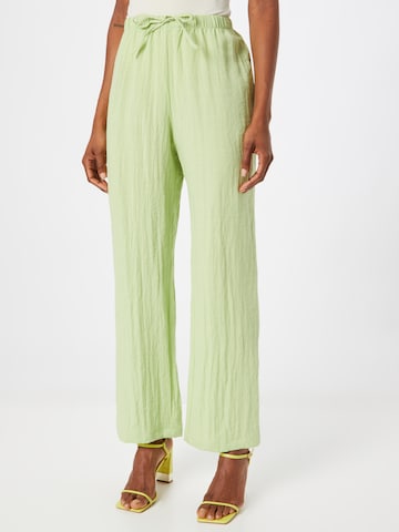 Monki - Loosefit Pantalón en verde: frente