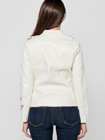 KOROSHI Between-Season Jacket in White