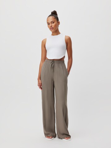 Wide leg Pantaloni 'Saskia' di LeGer by Lena Gercke in marrone