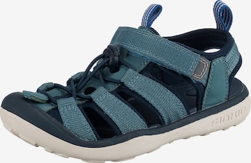 FINKID Sandals & Slippers 'Pelto' in Blue: front