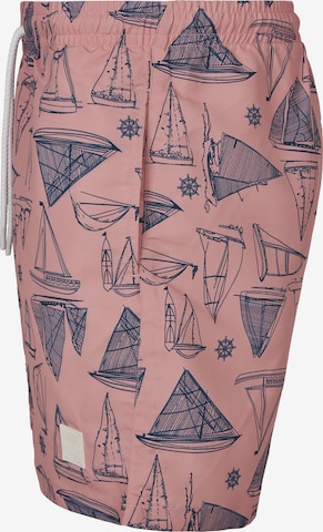 Urban Classics Plavecké šortky – pink