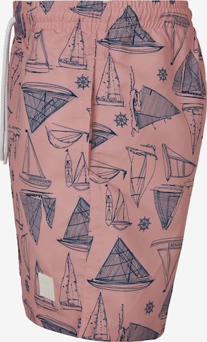 Urban Classics Board Shorts in Pink