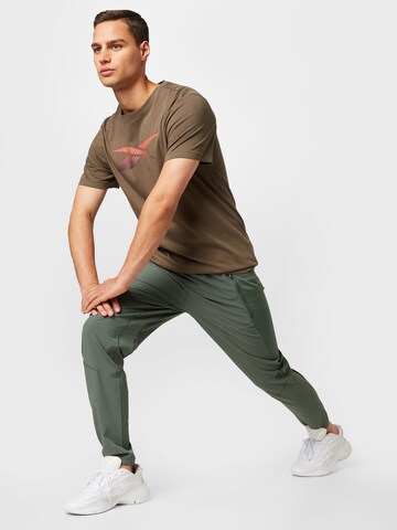 ADIDAS SPORTSWEAR Дънки Tapered Leg Спортен панталон 'D4T' в зелено