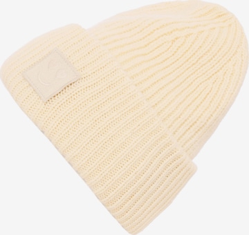 Zwillingsherz Beanie in Beige: front