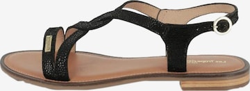 Sandalo 'Ledersandalen „Les Hastral“' di Les Tropéziennes in nero: frontale