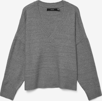 VERO MODA - Jersey 'VMBOOM' en gris: frente