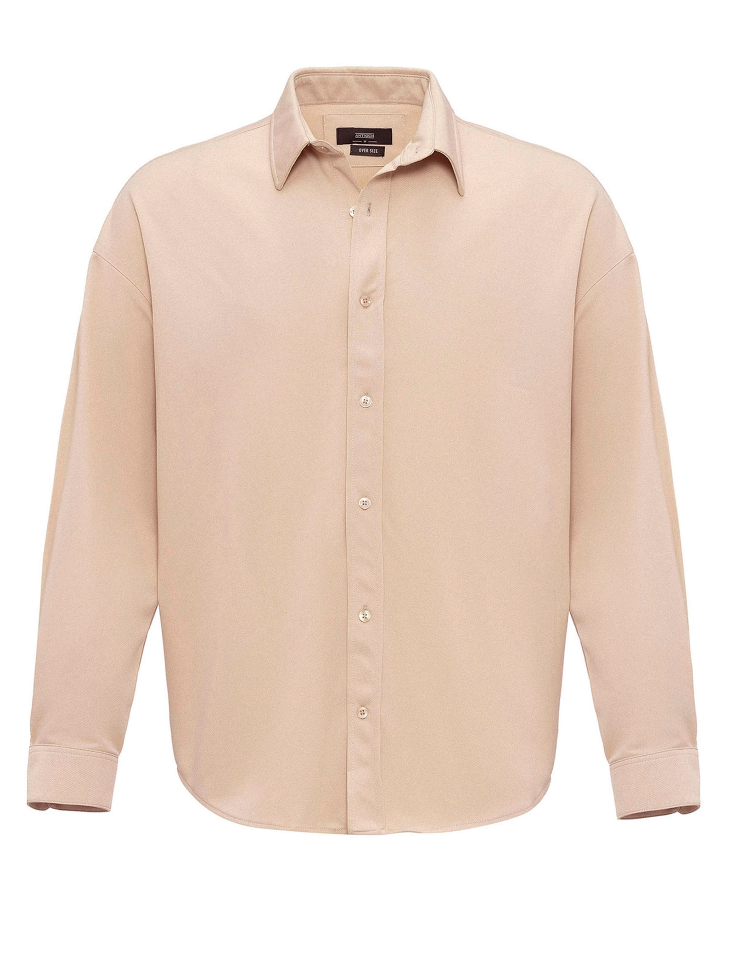 Antioch Comfort Fit Košeľa - Béžová: predná strana