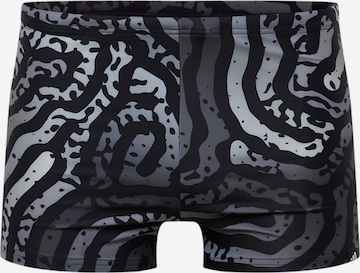 ADIDAS PERFORMANCE Sports swimming trunks in Black: front
