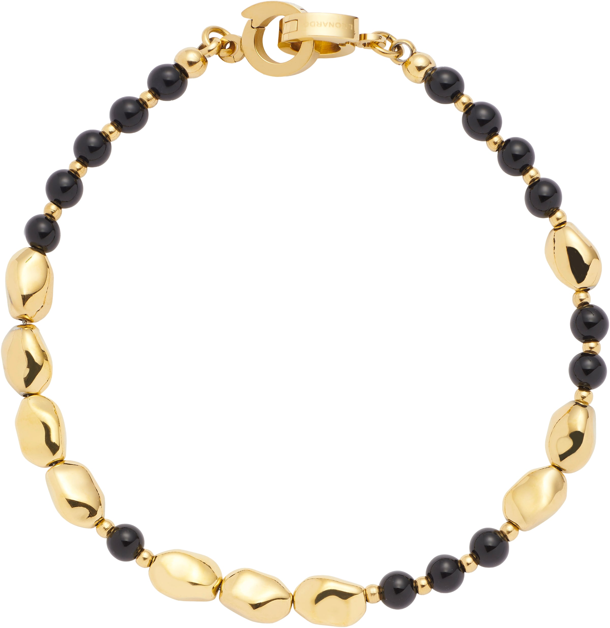 LEONARDO Armband in Gold: Vorderseite