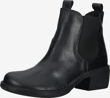 FLY LONDON Chelsea boots in Zwart: voorkant