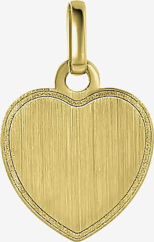 Lucardi Pendant 'Klassisch' in Gold: front