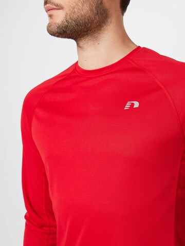 Newline Functioneel shirt in Rood