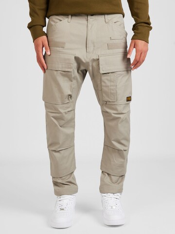 Tapered Pantaloni cargo di G-Star RAW in grigio: frontale