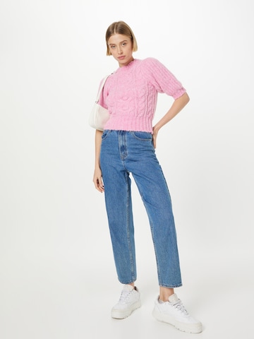 River Island - Jersey 'BUBBLE' en rosa