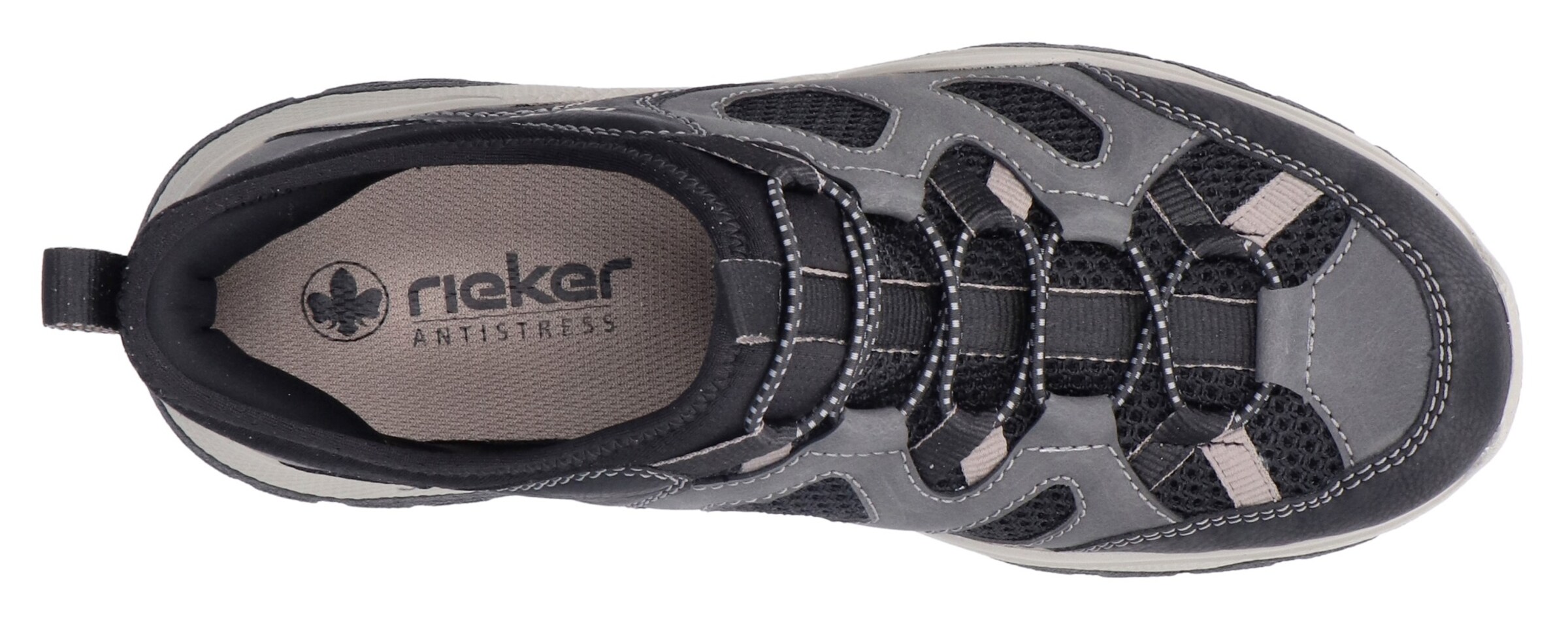 Slip on Rieker en noir