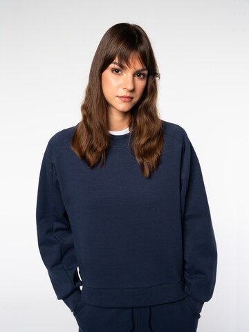 Eoselio Sweatshirt 'City' in Blauw: voorkant
