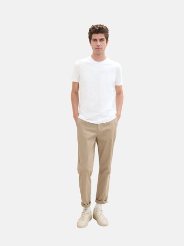 TOM TAILOR T-Shirt in Weiß