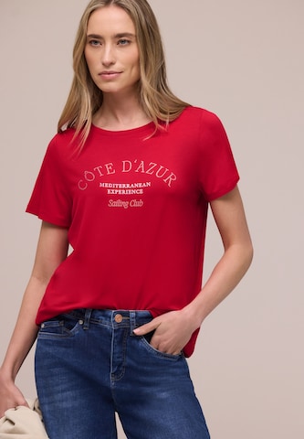 STREET ONE Shirt in Red: front